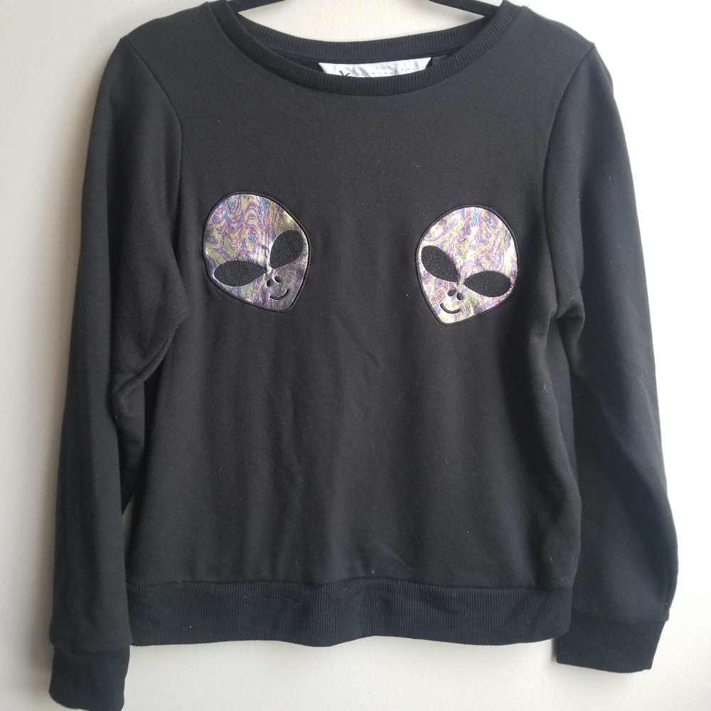 Tee and Cake Alien Sweater